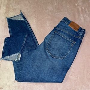 Madewell high rise skinny jean size 28